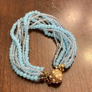 Blue and gold bracelet!